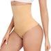 Kropsbutikken Shapewear Beige / S/M Formende shapetrusse med høj talje