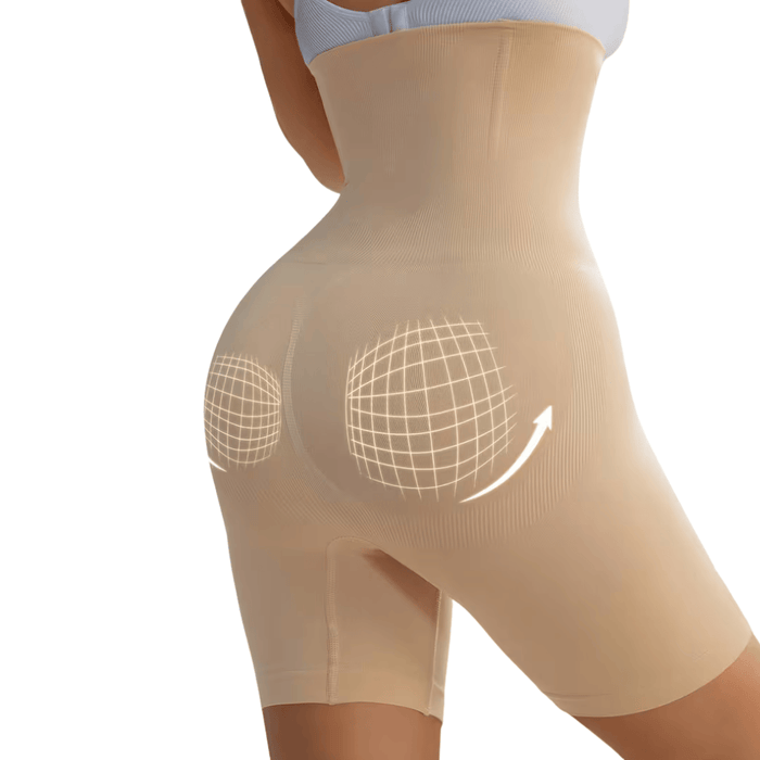 Kropsbutikken Shapewear Højtaljede kropsformende shorts