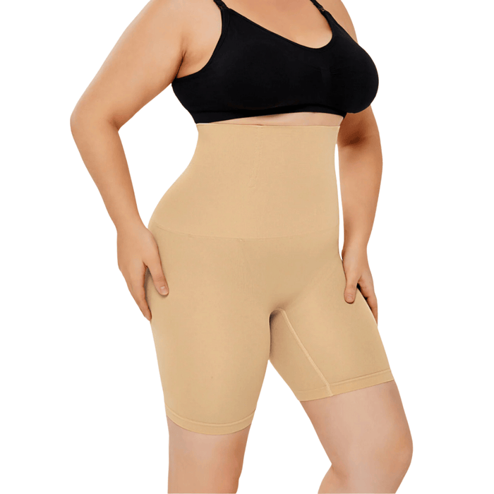 Kropsbutikken Shapewear Højtaljede kropsformende shorts