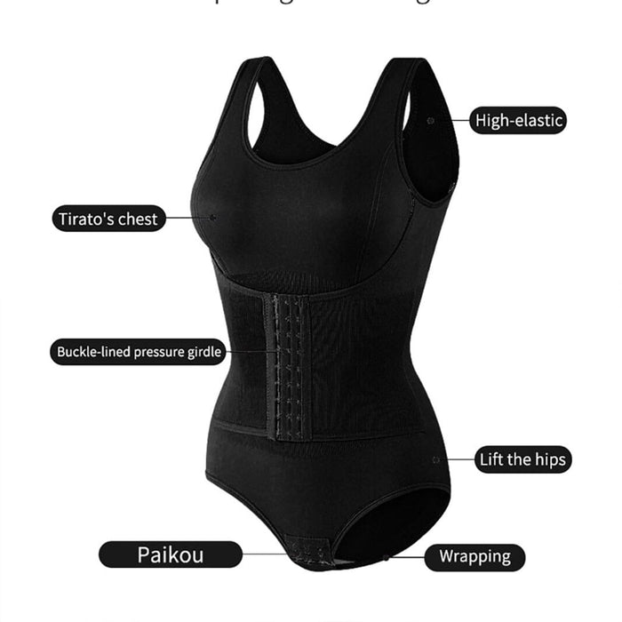 Kropsbutikken Shapewear Kropsformer med korsetdesign