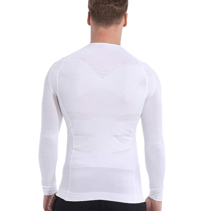 Kropsbutikken Shapewear Slankende undertrøje (lange ærmer)