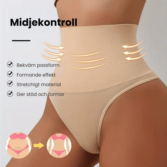 Kropsbutikken Shapewear Taljeformende shapetrusse
