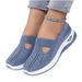 Kropsbutikken Sko Blå / 36 Slip-on komfort sko