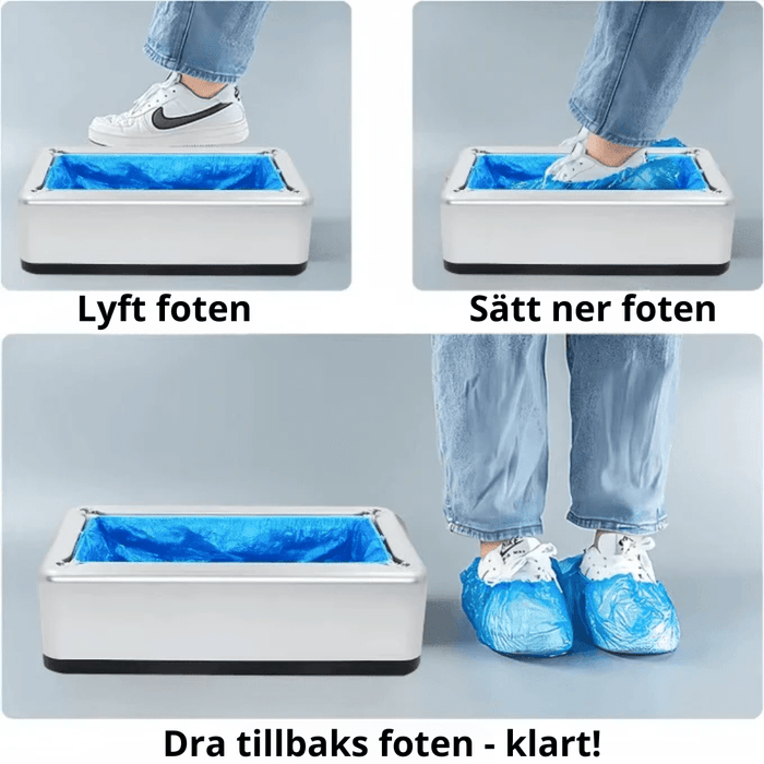 Kropsbutikken Sko tilbehør Skoskydd (automatisk dispenser)