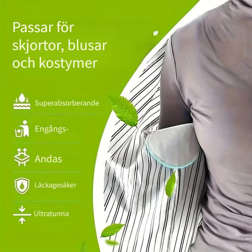 Kropsbutikken Svedbeskyttelse til Armhulerne (50 stk.)