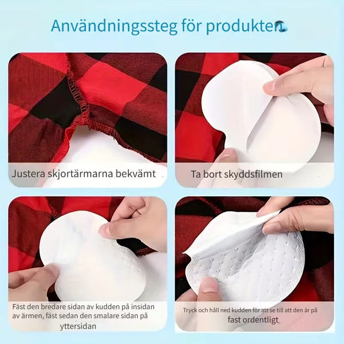 Kropsbutikken Svedbeskyttelse til Armhulerne (50 stk.)