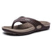 Kropsbutikken Tøfler Brun / 40 Massage Flip-Flops