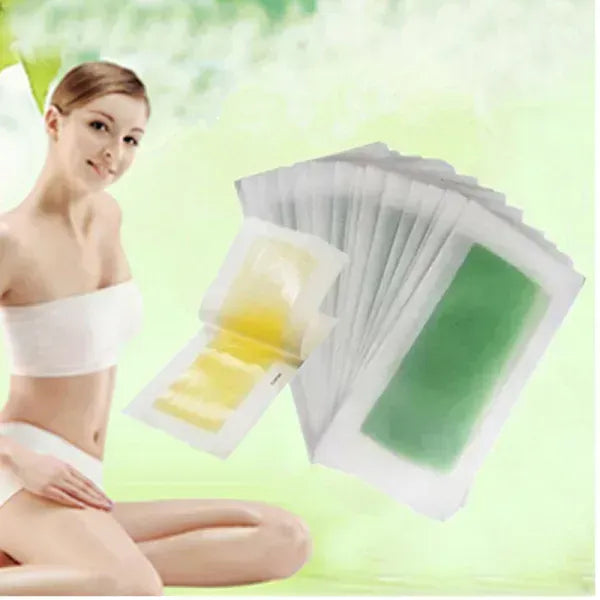 Kropsbutikken voksstrimler Voksstrimler med Aloe Vera 20-pak