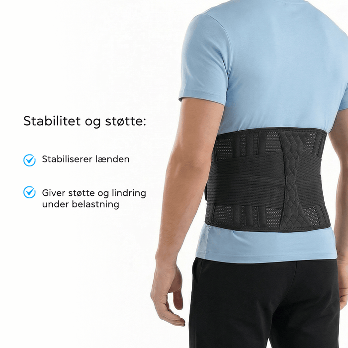 Kropsbutikken ryg støtte Støttende rygstøtte